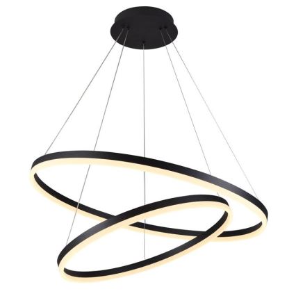 LED Żyrandol ściemnialny na lince LED/100W/230V 3000-6500K śr. 80 cm + zdalne sterowanie