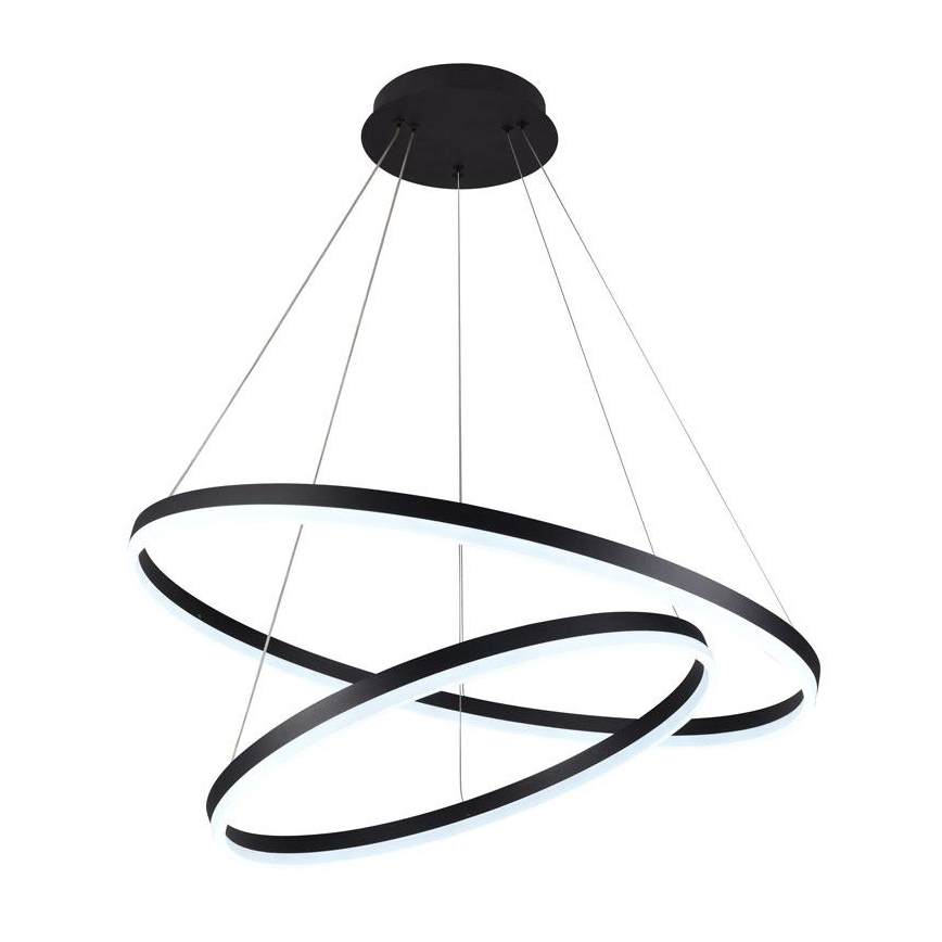 LED Żyrandol ściemnialny na lince LED/100W/230V 3000-6500K śr. 80 cm + zdalne sterowanie