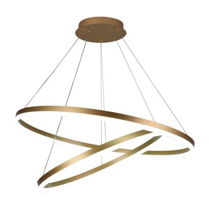 LED Żyrandol ściemnialny na lince LED/100W/230V 3000-6500K śr. 80 cm + zdalne sterowanie