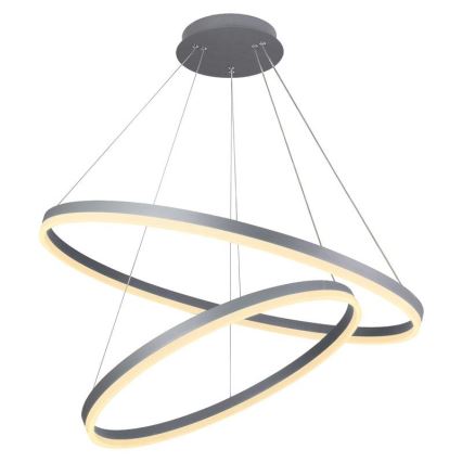 LED Żyrandol ściemnialny na lince LED/100W/230V 3000-6500K śr. 80 cm + zdalne sterowanie