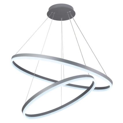 LED Żyrandol ściemnialny na lince LED/100W/230V 3000-6500K śr. 80 cm + zdalne sterowanie