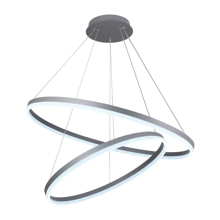 LED Żyrandol ściemnialny na lince LED/100W/230V 3000-6500K śr. 80 cm + zdalne sterowanie