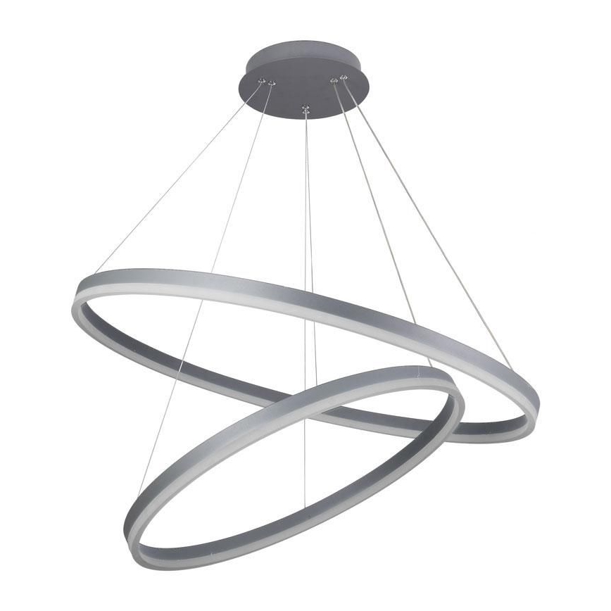 LED Żyrandol ściemnialny na lince LED/100W/230V 3000-6500K śr. 80 cm + zdalne sterowanie