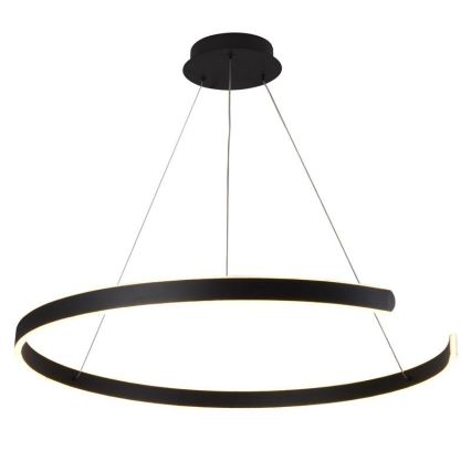 LED Żyrandol ściemnialny na lince LED/100W/230V 3000-6500K śr. 80 cm + zdalne sterowanie
