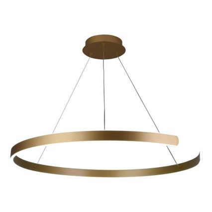 LED Żyrandol ściemnialny na lince LED/100W/230V 3000-6500K śr. 80 cm + zdalne sterowanie