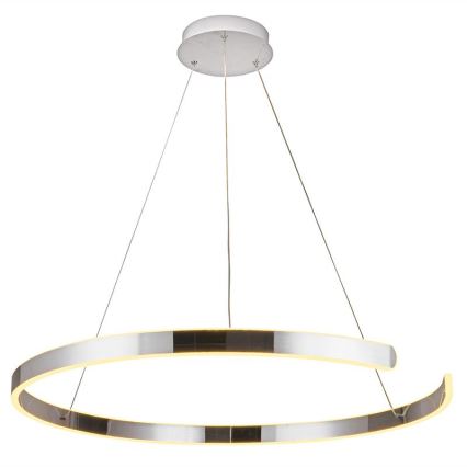 LED Żyrandol ściemnialny na lince LED/100W/230V 3000-6500K śr. 80 cm + zdalne sterowanie