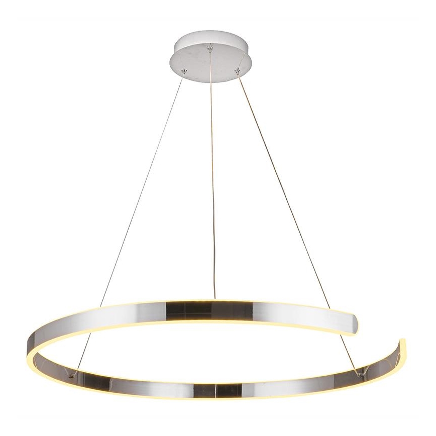 LED Żyrandol ściemnialny na lince LED/100W/230V 3000-6500K śr. 80 cm + zdalne sterowanie