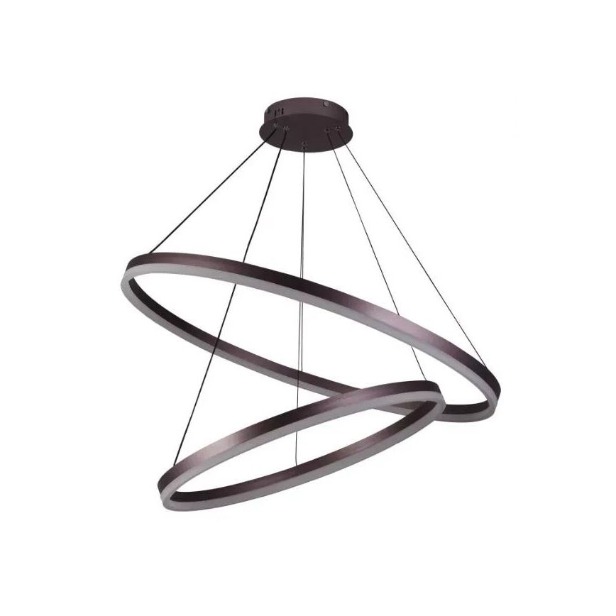 LED Żyrandol ściemnialny na lince LED/100W/230V 3000-6500K śr. 80 cm + zdalne sterowanie