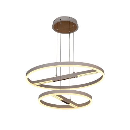 LED Żyrandol ściemnialny na lince LED/100W/230V 3000-6500K śr. 60 cm + zdalne sterowanie