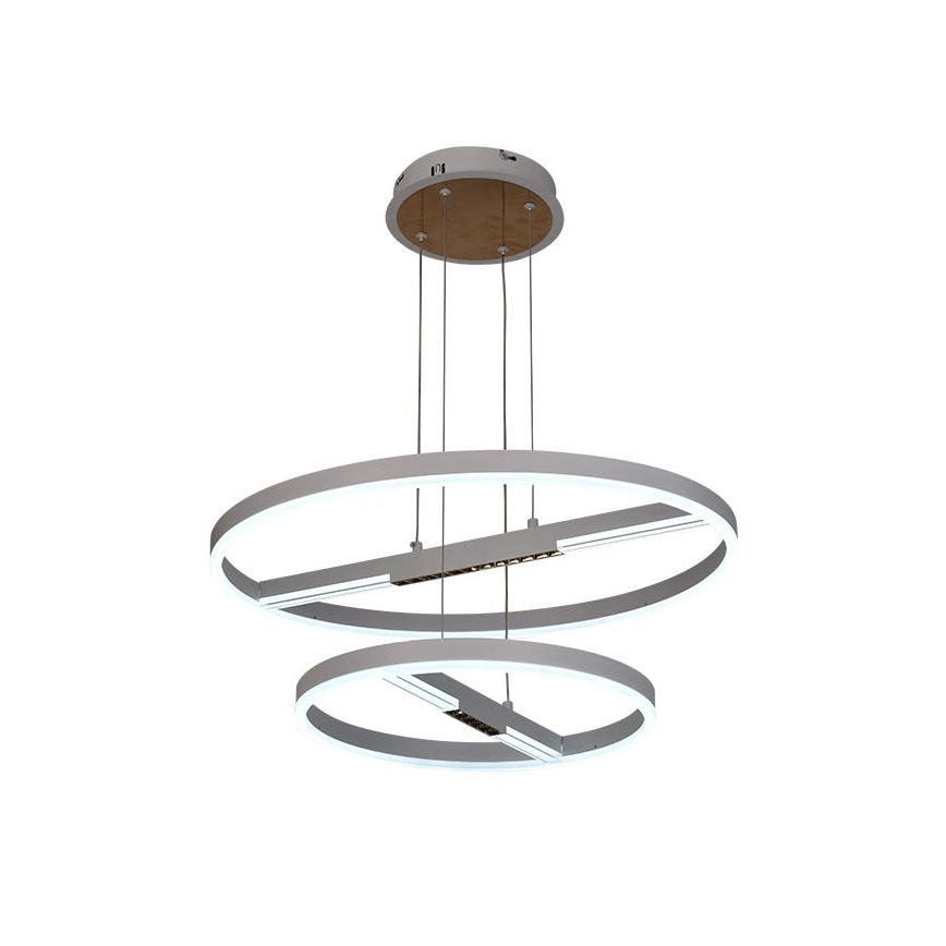 LED Żyrandol ściemnialny na lince LED/100W/230V 3000-6500K śr. 60 cm + zdalne sterowanie