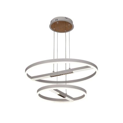LED Żyrandol ściemnialny na lince LED/100W/230V 3000-6500K śr. 60 cm + zdalne sterowanie