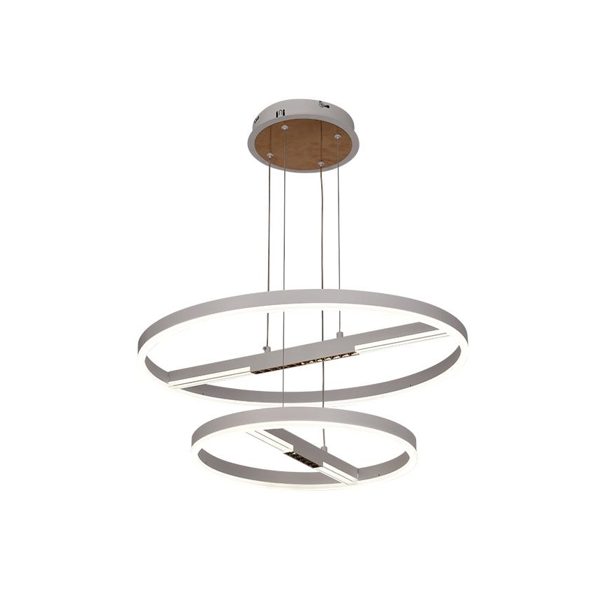 LED Żyrandol ściemnialny na lince LED/100W/230V 3000-6500K śr. 60 cm + zdalne sterowanie