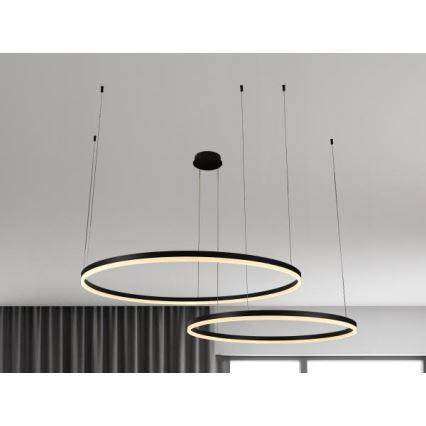 LED Żyrandol ściemnialny na lince LED/100W/230V 3000-6500K + zdalne sterowanie
