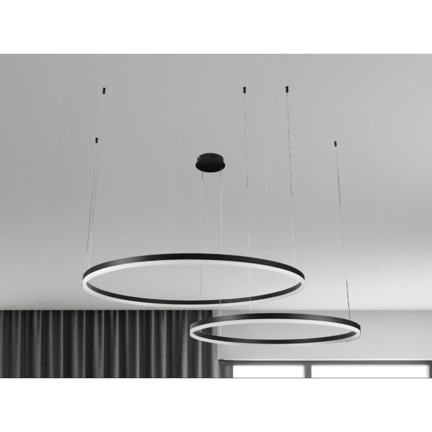 LED Żyrandol ściemnialny na lince LED/100W/230V 3000-6500K + zdalne sterowanie