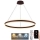 LED Żyrandol ściemnialny na lince LED/110W/230V 3000-6500K śr. 80 cm + zdalne sterowanie