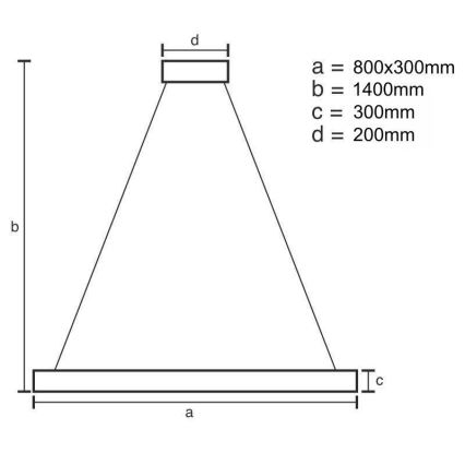 LED Ściemnialny żyrandol kryształowy na lince LED/110W/230V 3000-6500K złoty + pilot zdalnego sterowania