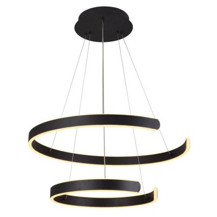 LED Żyrandol ściemnialny na lince LED/120W/230V 3000-6500K śr. 60 cm + zdalne sterowanie