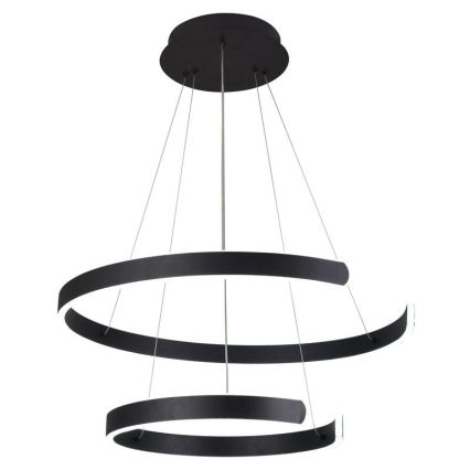 LED Żyrandol ściemnialny na lince LED/120W/230V 3000-6500K śr. 60 cm + zdalne sterowanie