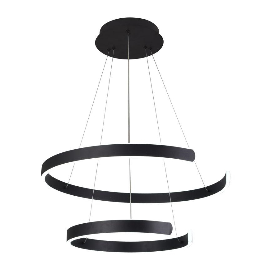 LED Żyrandol ściemnialny na lince LED/120W/230V 3000-6500K śr. 60 cm + zdalne sterowanie