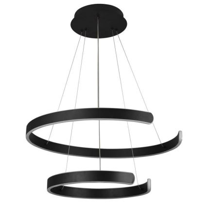 LED Żyrandol ściemnialny na lince LED/120W/230V 3000-6500K śr. 60 cm + zdalne sterowanie