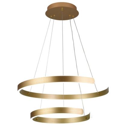 LED Żyrandol ściemnialny na lince LED/120W/230V 3000-6500K śr. 60 cm + zdalne sterowanie