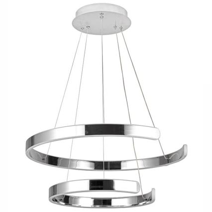 LED Żyrandol ściemnialny na lince LED/120W/230V 3000-6500K śr. 60 cm + zdalne sterowanie