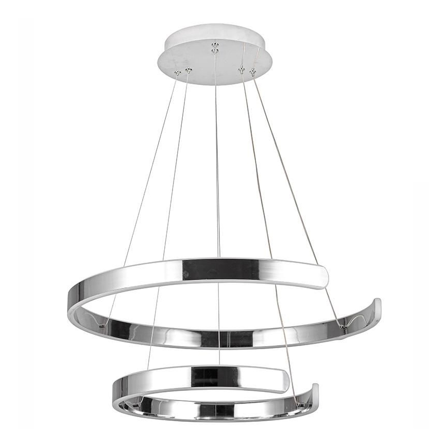 LED Żyrandol ściemnialny na lince LED/120W/230V 3000-6500K śr. 60 cm + zdalne sterowanie