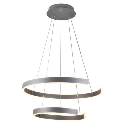LED Żyrandol ściemnialny na lince LED/120W/230V 3000-6500K śr. 60 cm + zdalne sterowanie