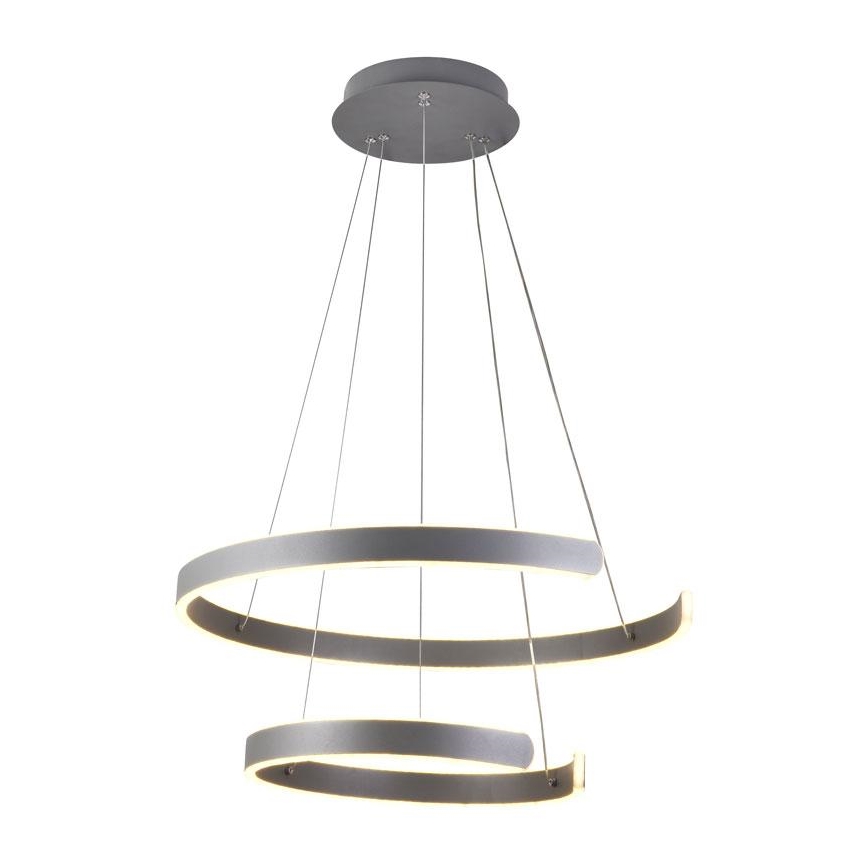 LED Żyrandol ściemnialny na lince LED/120W/230V 3000-6500K śr. 60 cm + zdalne sterowanie