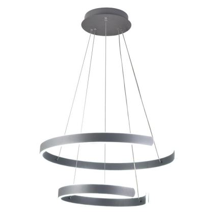 LED Żyrandol ściemnialny na lince LED/120W/230V 3000-6500K śr. 60 cm + zdalne sterowanie