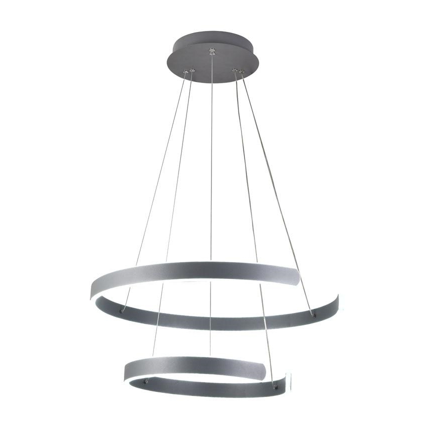 LED Żyrandol ściemnialny na lince LED/120W/230V 3000-6500K śr. 60 cm + zdalne sterowanie