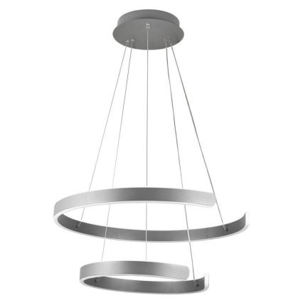 LED Żyrandol ściemnialny na lince LED/120W/230V 3000-6500K śr. 60 cm + zdalne sterowanie
