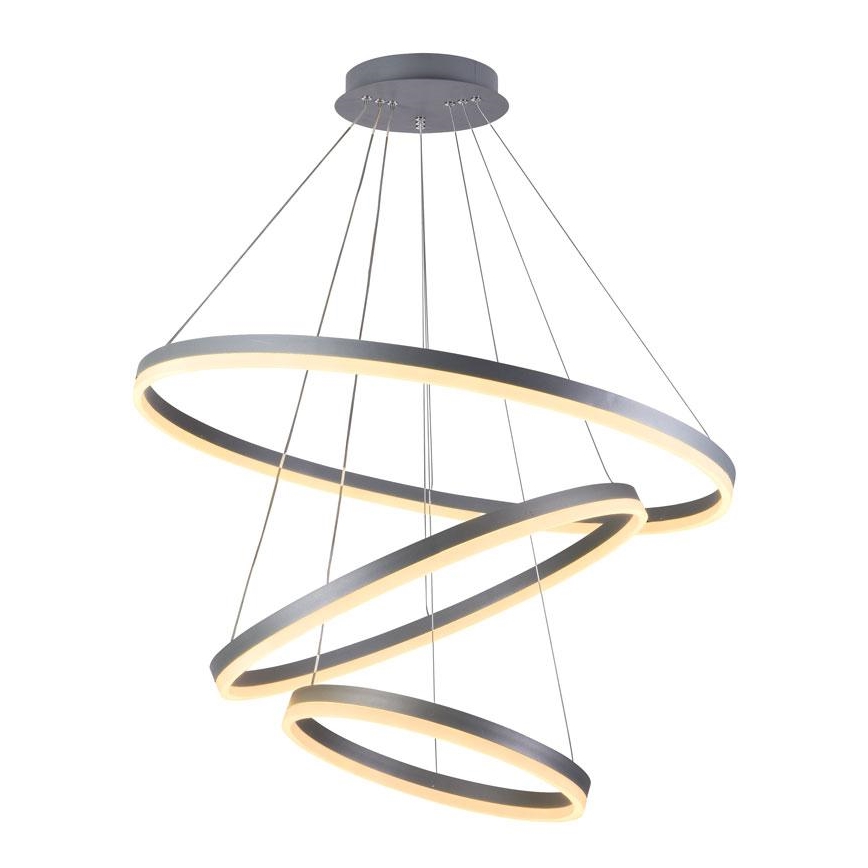 LED Żyrandol ściemnialny na lince LED/125W/230V 3000-6500K śr. 80 cm + zdalne sterowanie