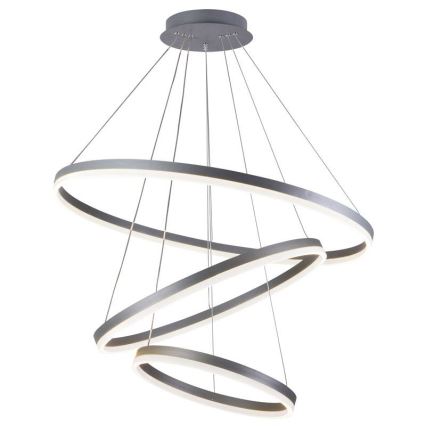 LED Żyrandol ściemnialny na lince LED/125W/230V 3000-6500K śr. 80 cm + zdalne sterowanie