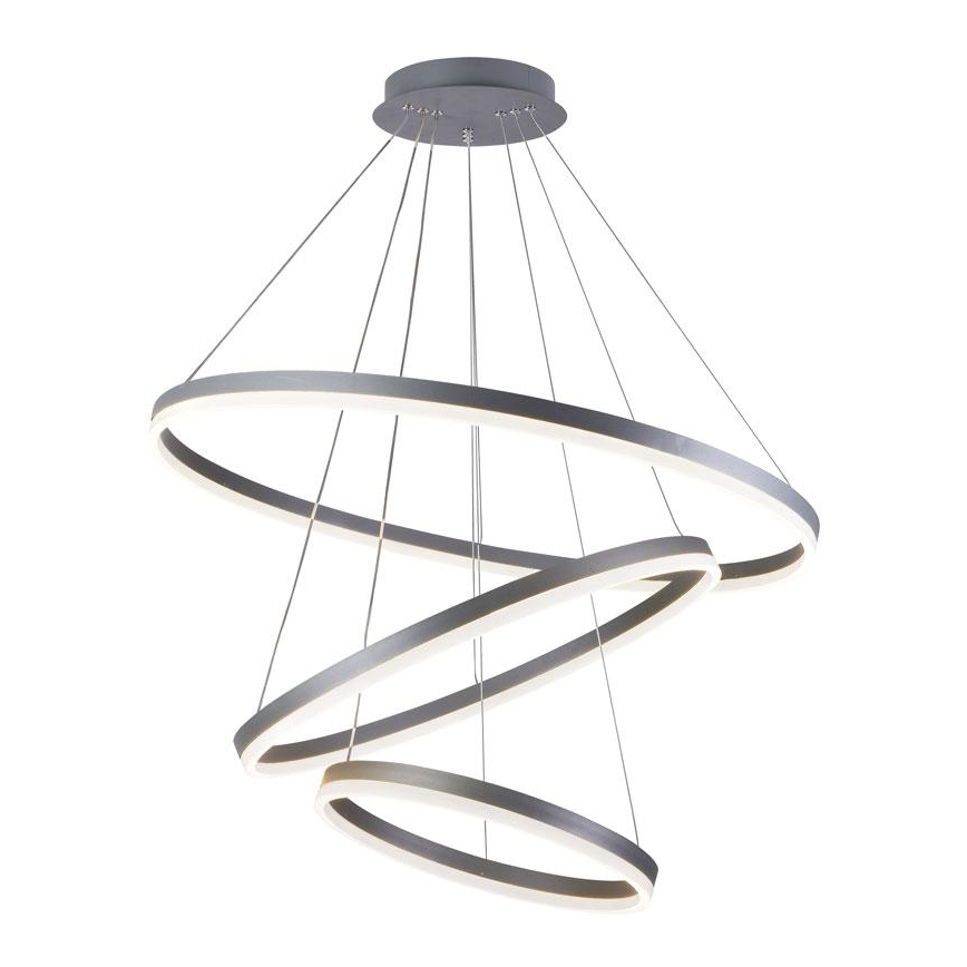 LED Żyrandol ściemnialny na lince LED/125W/230V 3000-6500K śr. 80 cm + zdalne sterowanie