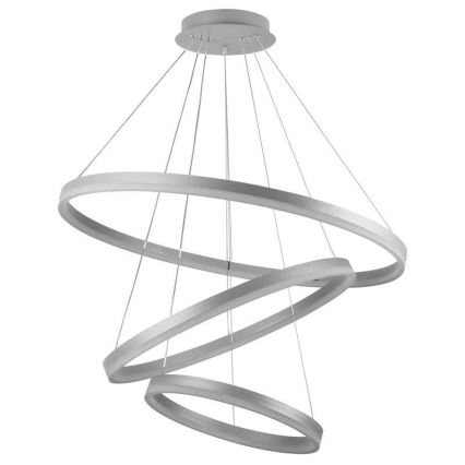 LED Żyrandol ściemnialny na lince LED/125W/230V 3000-6500K śr. 80 cm + zdalne sterowanie