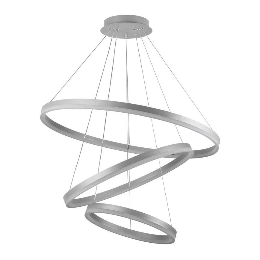 LED Żyrandol ściemnialny na lince LED/125W/230V 3000-6500K śr. 80 cm + zdalne sterowanie
