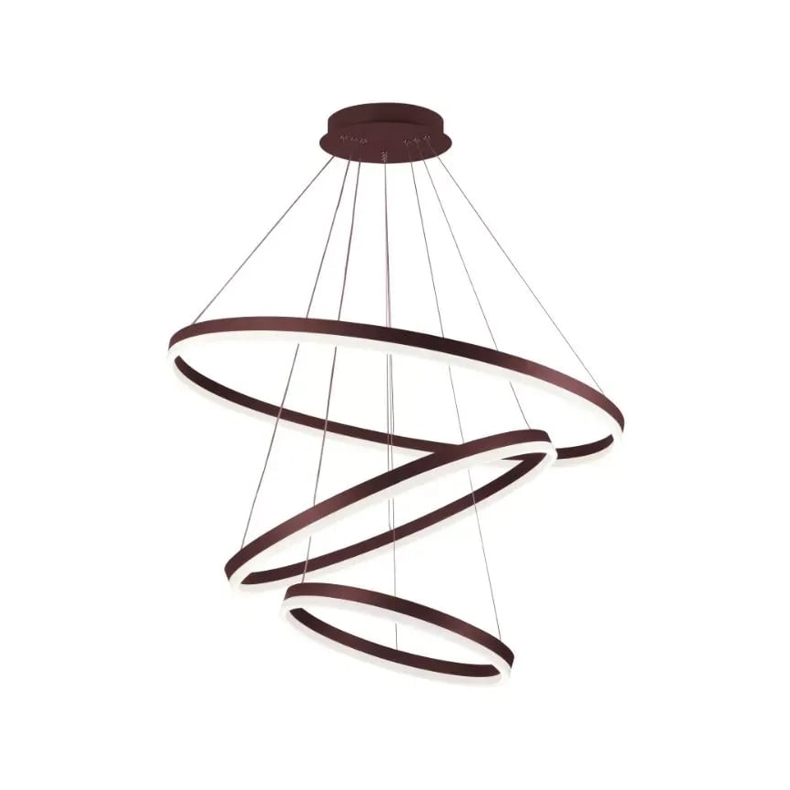 LED Żyrandol ściemnialny na lince LED/125W/230V 3000-6500K śr. 80 cm + zdalne sterowanie