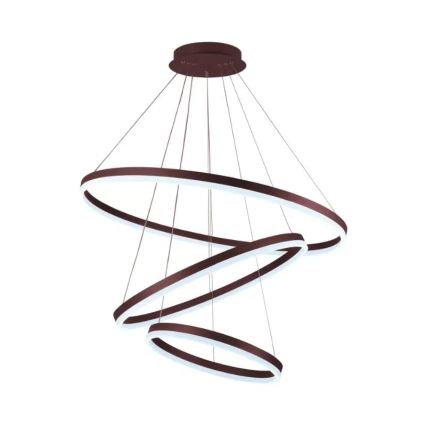 LED Żyrandol ściemnialny na lince LED/125W/230V 3000-6500K śr. 80 cm + zdalne sterowanie