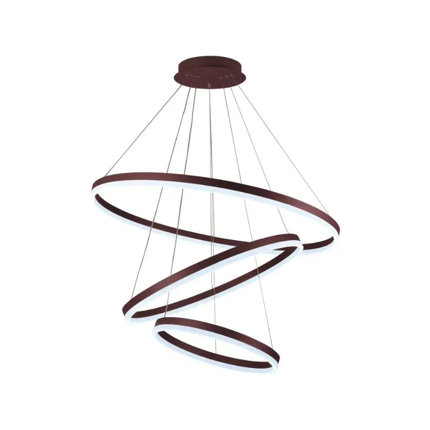 LED Żyrandol ściemnialny na lince LED/125W/230V 3000-6500K śr. 80 cm + zdalne sterowanie