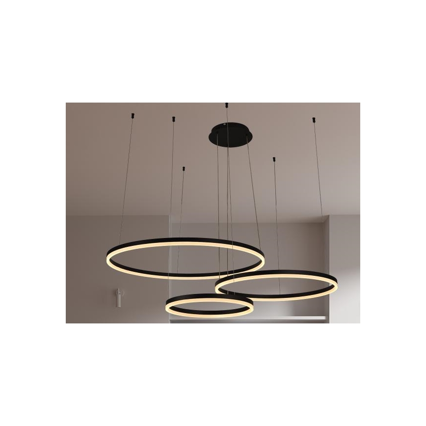 LED Żyrandol ściemnialny na lince LED/125W/230V 3000-6500K + zdalne sterowanie