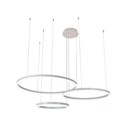 LED Żyrandol ściemnialny na lince LED/125W/230V 3000-6500K śr. 80 cm + zdalne sterowanie