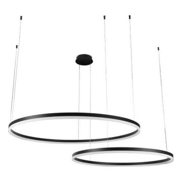 LED Żyrandol ściemnialny na lince LED/128W/230V 3000-6500K + zdalne sterowanie