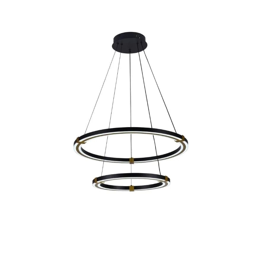 LED Żyrandol ściemnialny na lince LED/130W/230V 3000-6500K + pilot zdalnego sterowania