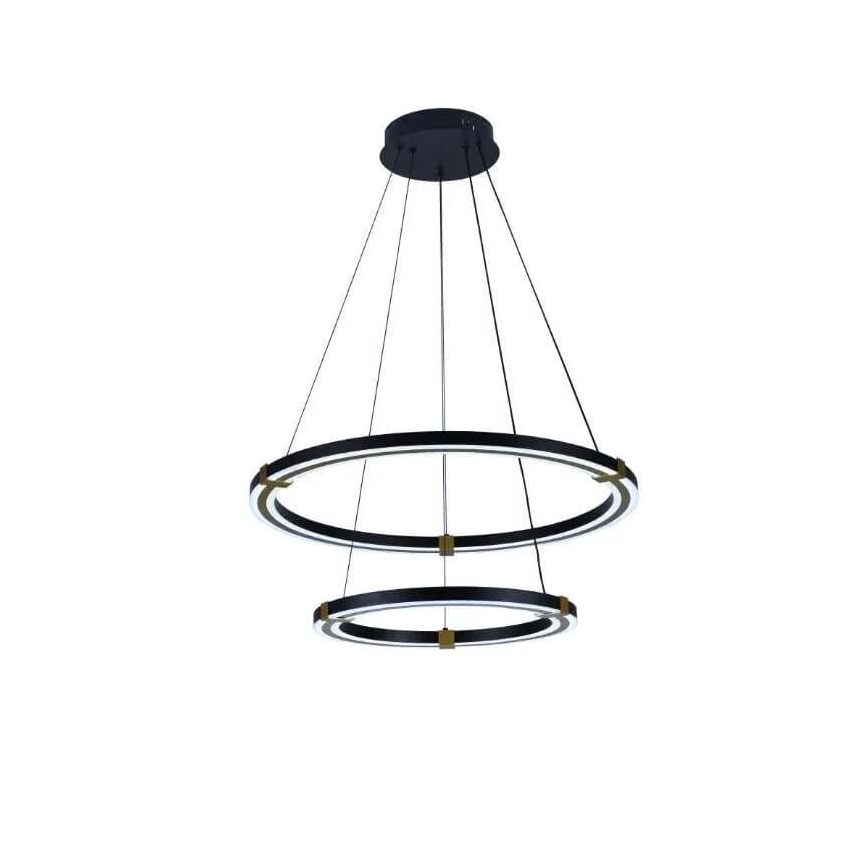 LED Żyrandol ściemnialny na lince LED/130W/230V 3000-6500K + pilot zdalnego sterowania