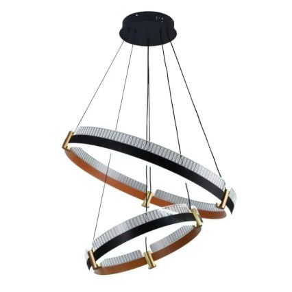 LED Żyrandol ściemnialny na lince LED/140W/230V 3000-6500K śr. 60 cm + zdalne sterowanie
