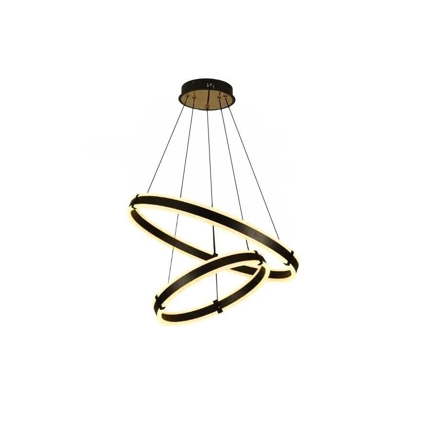 LED Żyrandol ściemnialny na lince LED/140W/230V 3000-6500K śr. 60 cm + zdalne sterowanie