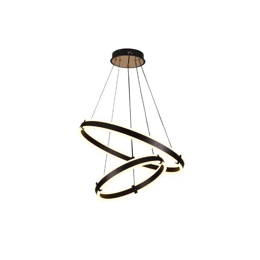 LED Żyrandol ściemnialny na lince LED/140W/230V 3000-6500K śr. 60 cm + zdalne sterowanie