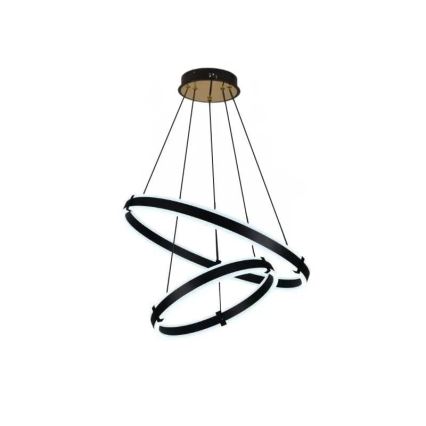 LED Żyrandol ściemnialny na lince LED/140W/230V 3000-6500K śr. 60 cm + zdalne sterowanie