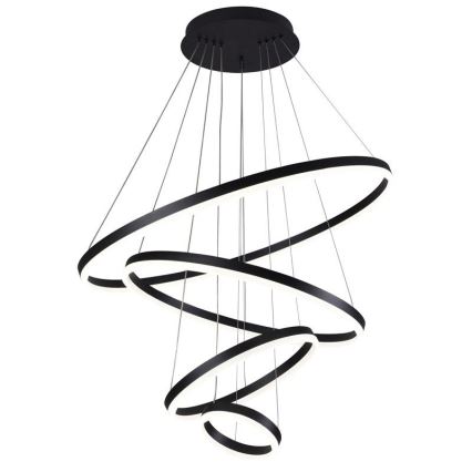 LED Żyrandol ściemnialny na lince LED/165W/230V 3000-6500K śr. 80 cm + zdalne sterowanie